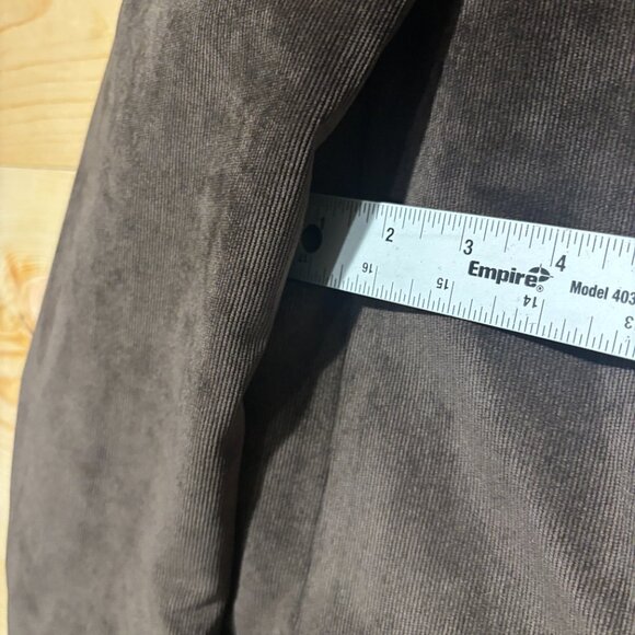 Chaps Blazer Mens 42R Brown Corduroy 2 Button Sport Coat - Picture 4 of 14